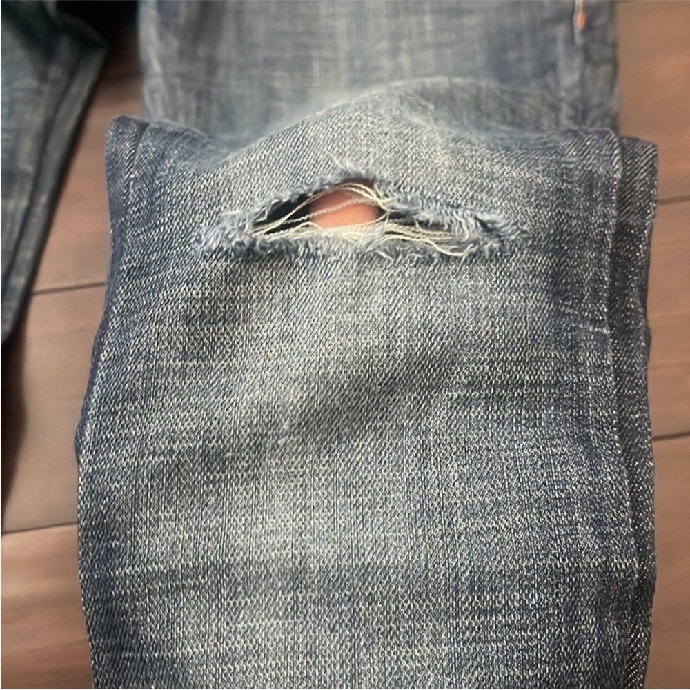 Frankie B. Jeans with Skull Patch - Picture 5 of 8